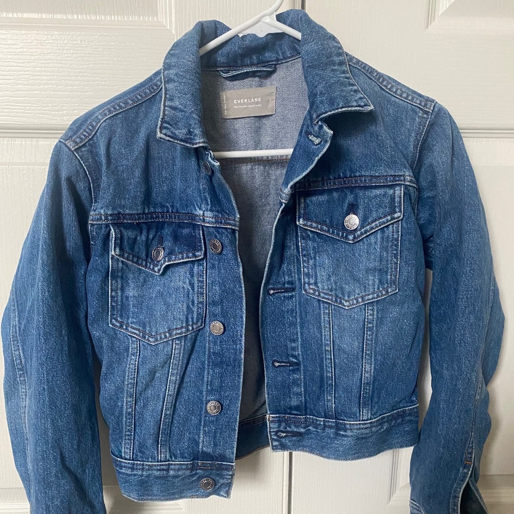 Everlane Shrunken Faded Jacket